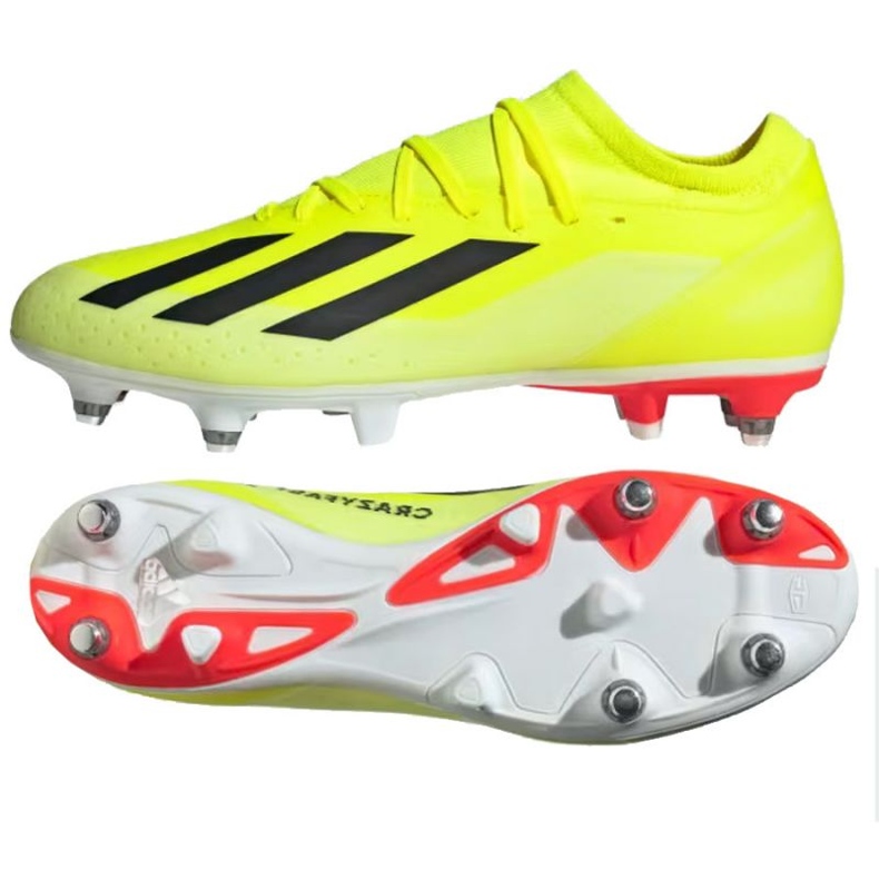 Tênis Adidas X Crazyfast League Sg M IE3436 amarelo