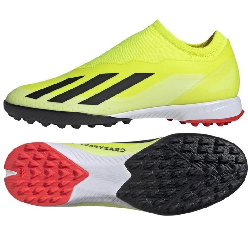 Adidas X Crazyfast League Ll Tf M IF0694 sapatos amarelo