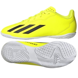 Adidas X Crazyfast Club In Jr IF0710 sapatos amarelo