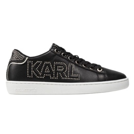 Karl Lagerfeld Sapatos Karl Lagefeld Kupsole Ii Karl Mikrostud Logo W KL61221 preto