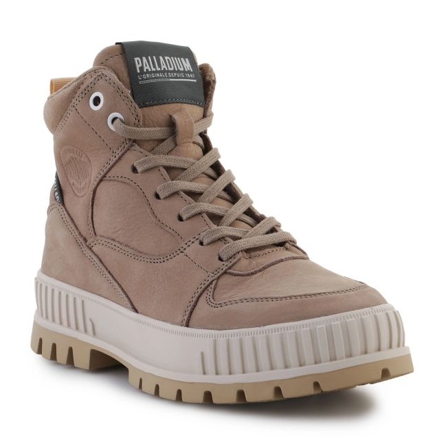Sapatos Palladium Pallashock Hi Snk Stucco W 98357-223-M bege