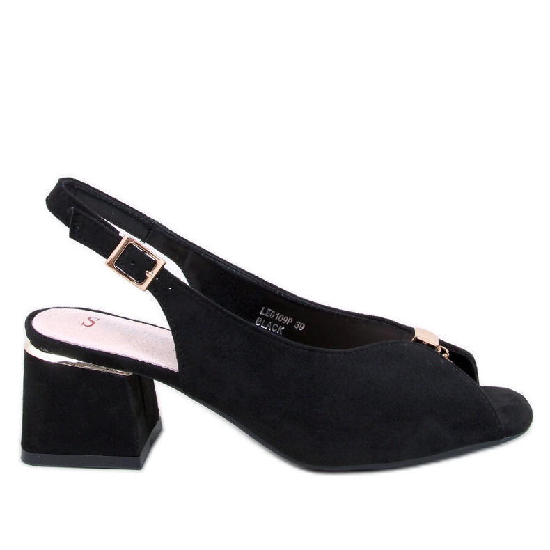 Seastar Sandálias pretas de salto alto Vandell preto