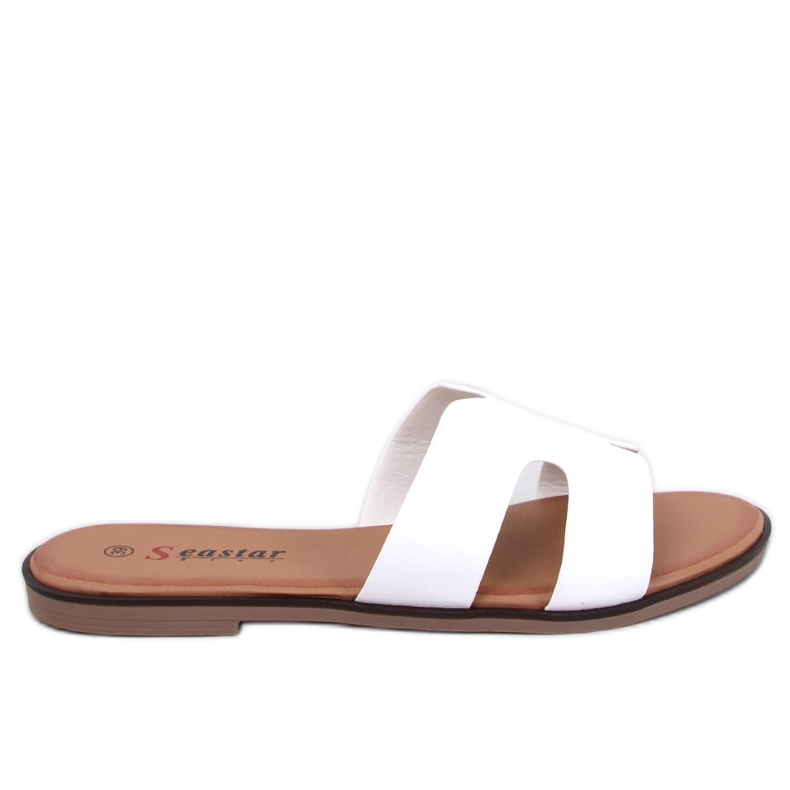 Seastar Chinelos femininos Palfre White branco
