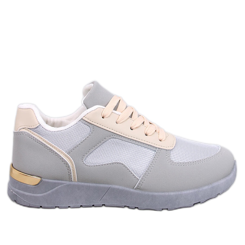 Tênis feminino leve Doleh Grey cinza