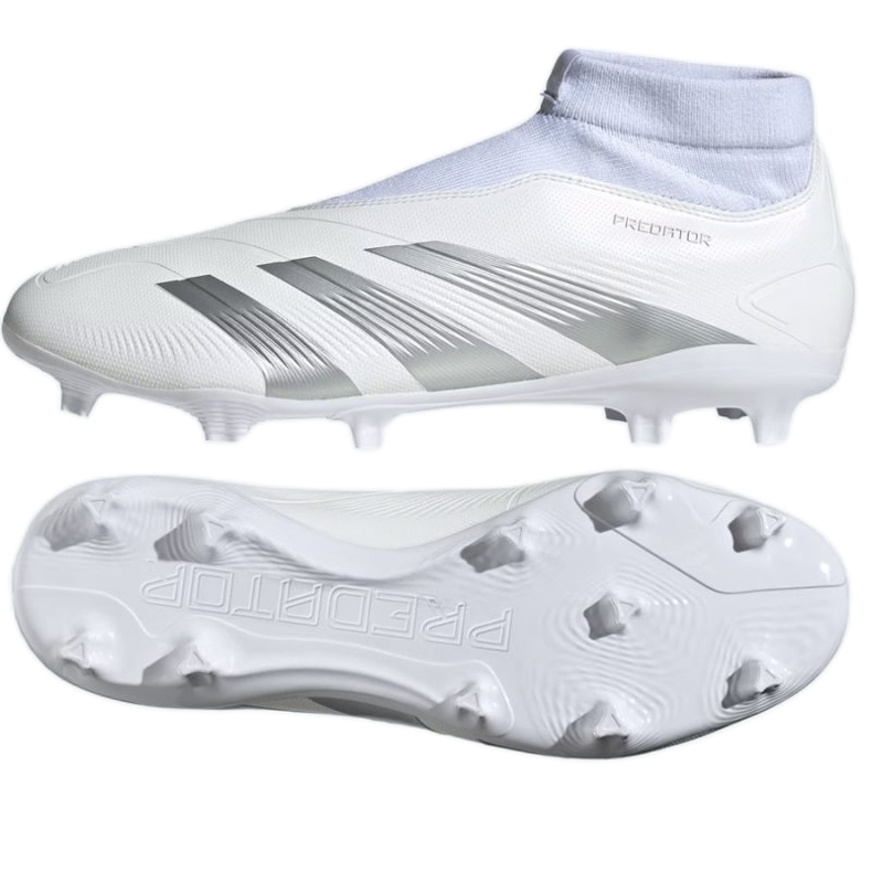 Chuteiras Adidas Predator League Ll Fg M IG7767 branco