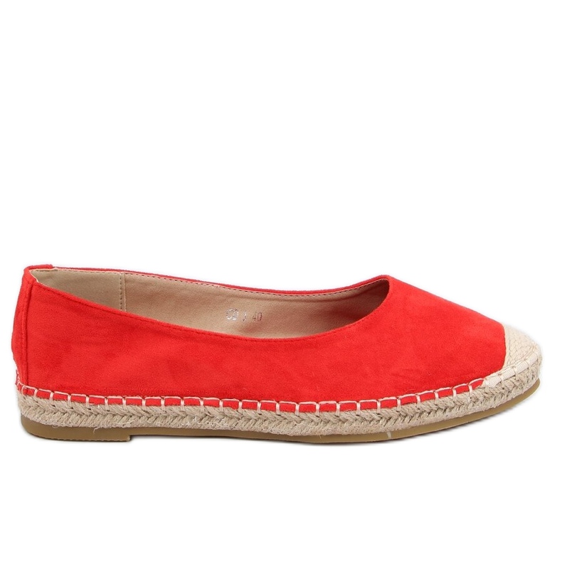 Alpercatas femininas Treisa Red vermelho