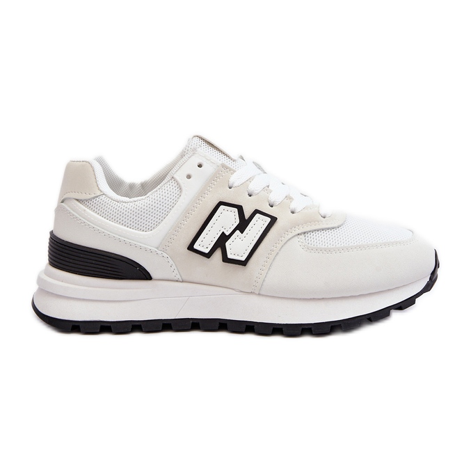 Tênis esportivo feminino branco Alettesa