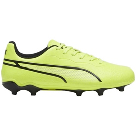 Chuteiras Puma King Match FG/AG Jr 107573 04 verde
