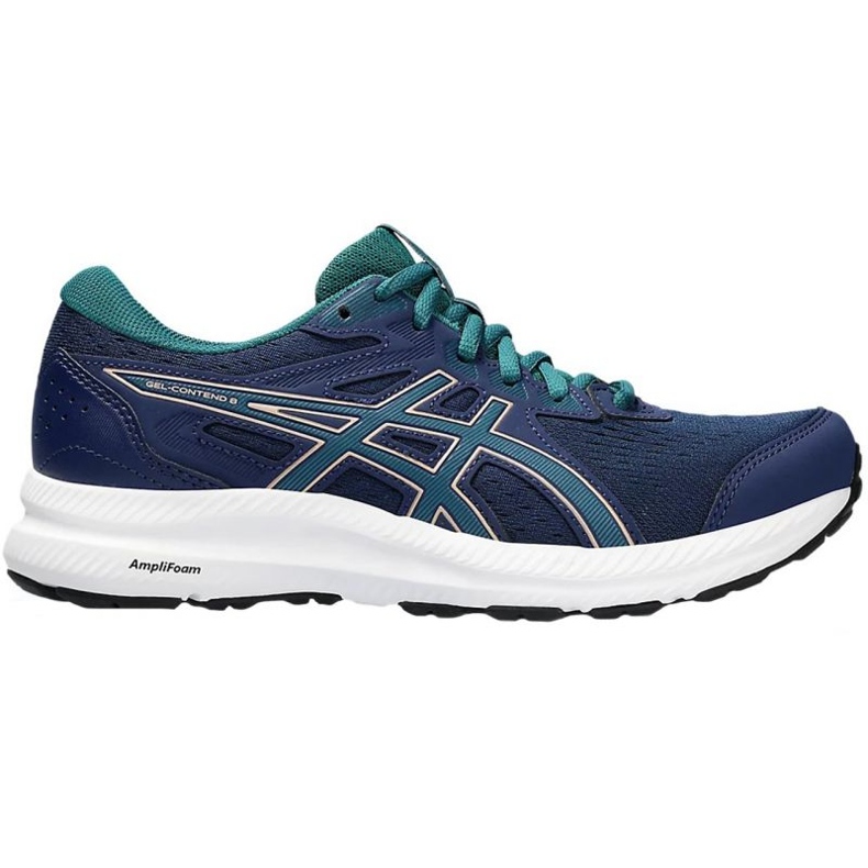 Tênis de corrida Asics Gel Contend 8 W 1012B320 413 azul