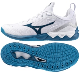 Tênis de voleibol Mizuno Wave Luminous 2 M V1GA212086 branco Tênis de voleibol Mizuno Wave Luminous 2 M V1GA212086 branco