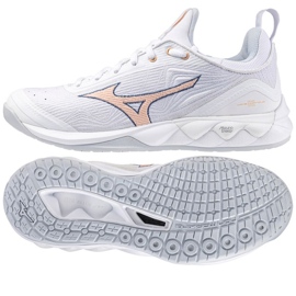 Tênis de voleibol Mizuno Wave Luminous 2 W V1GC212000 branco