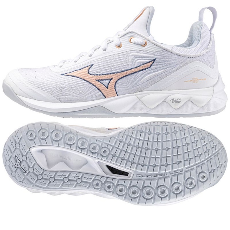 Tênis de voleibol Mizuno Wave Luminous 2 W V1GC212000 branco Tênis de voleibol Mizuno Wave Luminous 2 W V1GC212000 branco