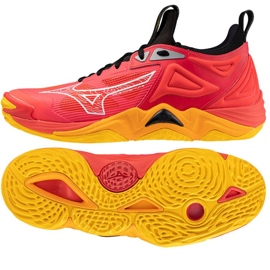 Tênis de voleibol Mizuno Wave Momentum 3 M V1GA231204 vermelho Tênis de voleibol Mizuno Wave Momentum 3 M V1GA231204 vermelho