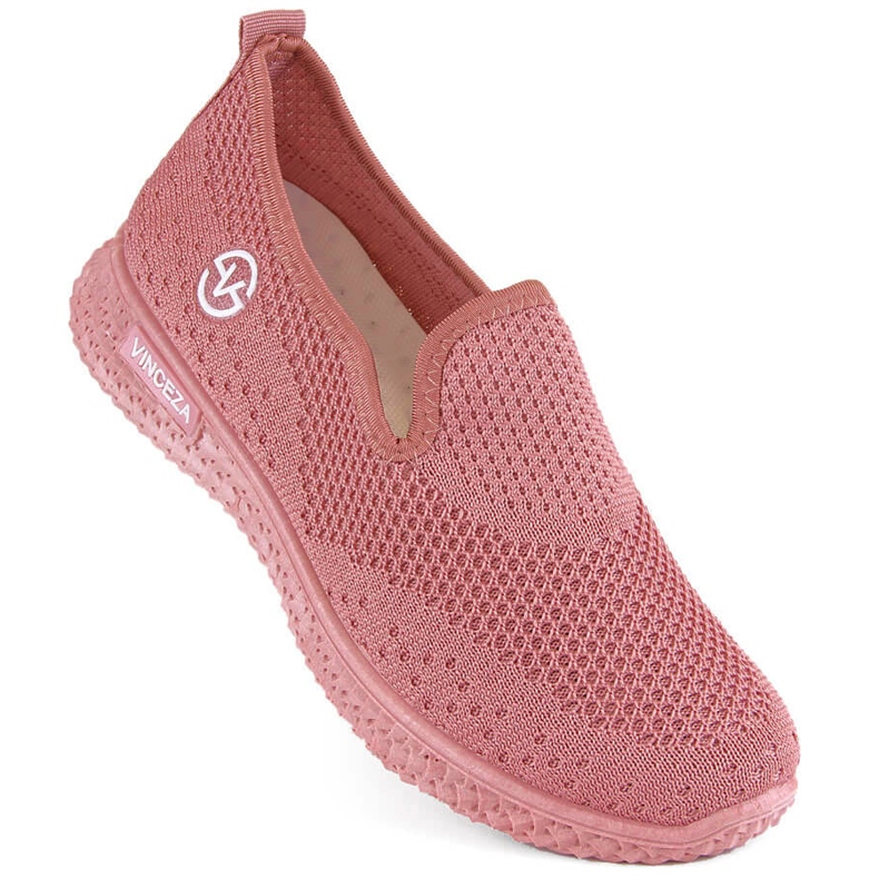 Sapatos esportivos femininos, rosa, Vinceza 34602