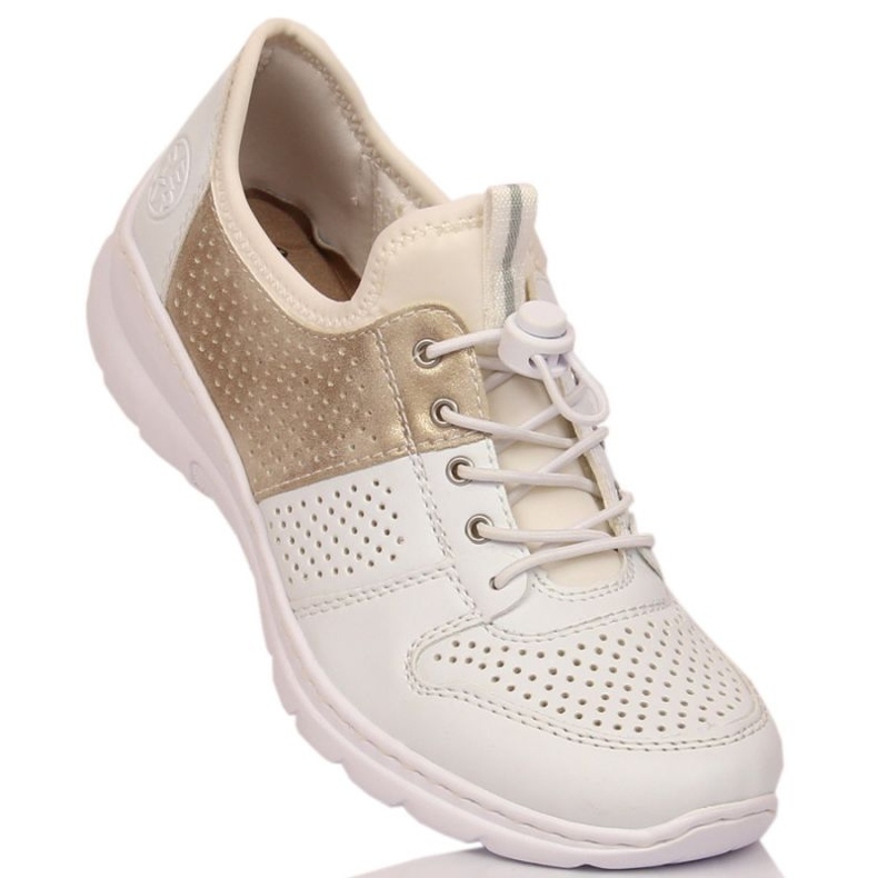 Sapatos confortáveis ​​Rieker W L3254-80, branco