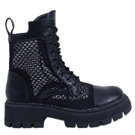 Botins com aberturas Ralston Nero preto