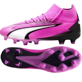 Tênis Puma Ultra Pro FG/AG M 107750 01 rosa