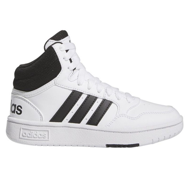 Tênis Adidas Hoops Mid 3.0 K Jr IG3715 branco