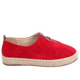 Alpargatas femininas Flynn Red vermelho