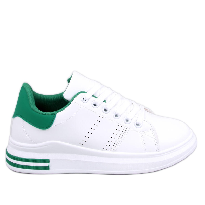 Tênis cano baixo Maes Green branco