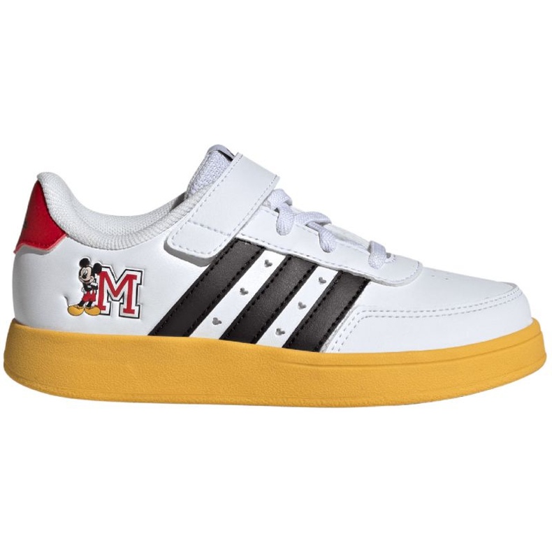 Adidas Breaknet x Disney Mickey Mouse Kids Jr IG7163 sapatos branco