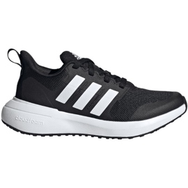 Tênis Adidas FortaRun 2.0 Cloudfoam Lace Jr ID2360 preto