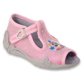 Calçados infantis Befado 213P142 rosa