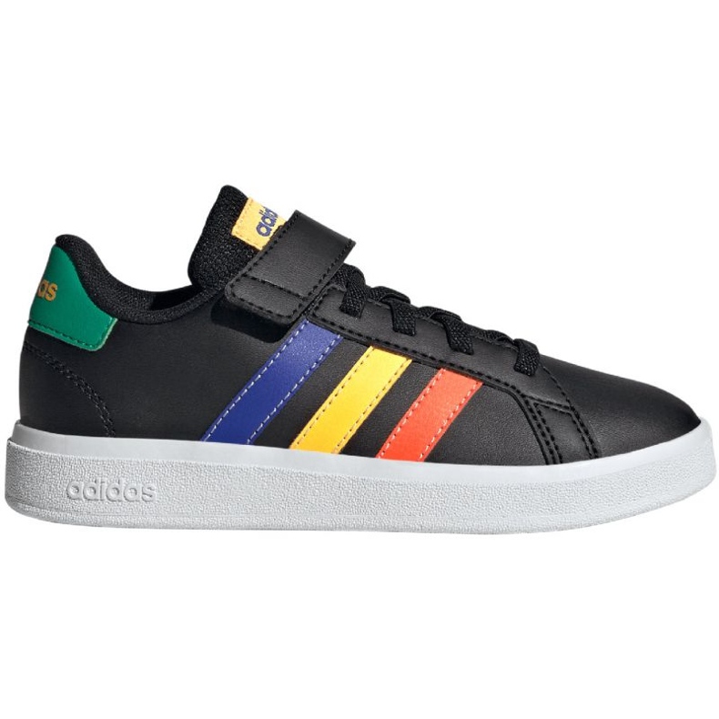 Adidas Grand Court 2.0 El K Jr HP8914 sapatos preto
