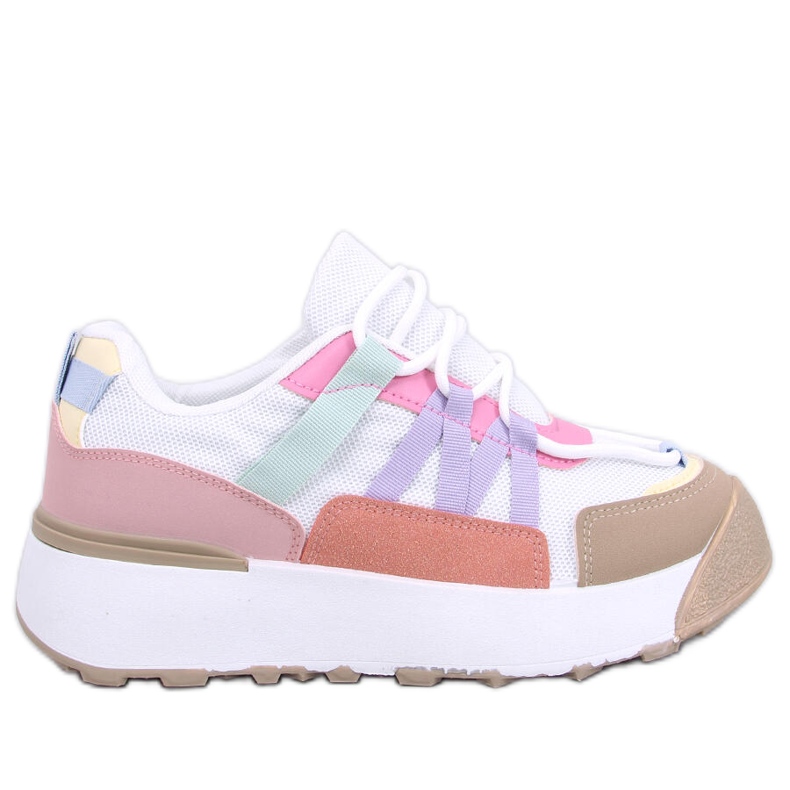 Tênis feminino Vince Color Mix branco