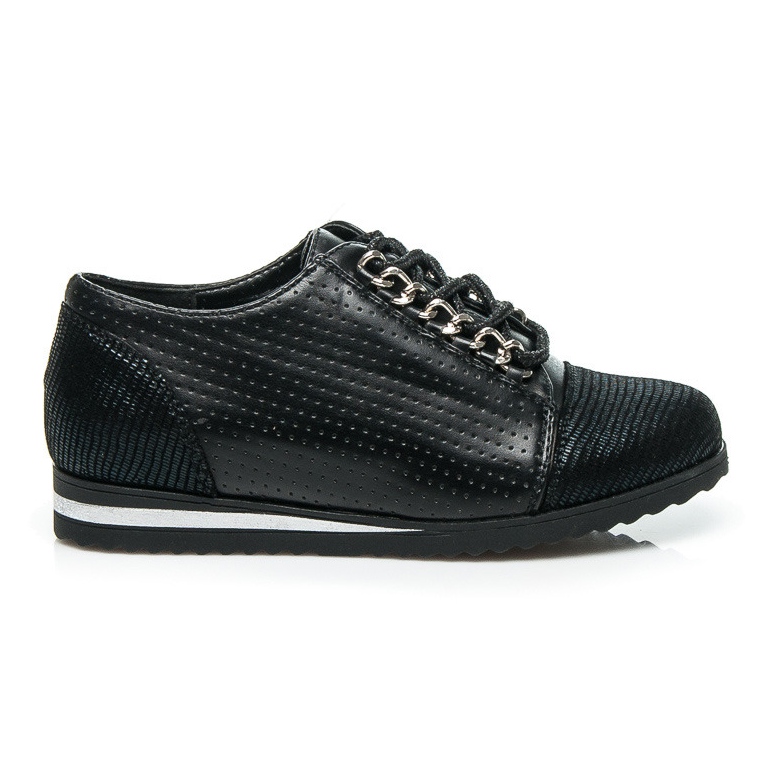 Mtt Sport Sapatos elegantes para meninas preto