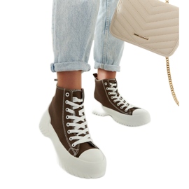 Tênis cano alto Ronchis verde Tênis cano alto Ronchis verde