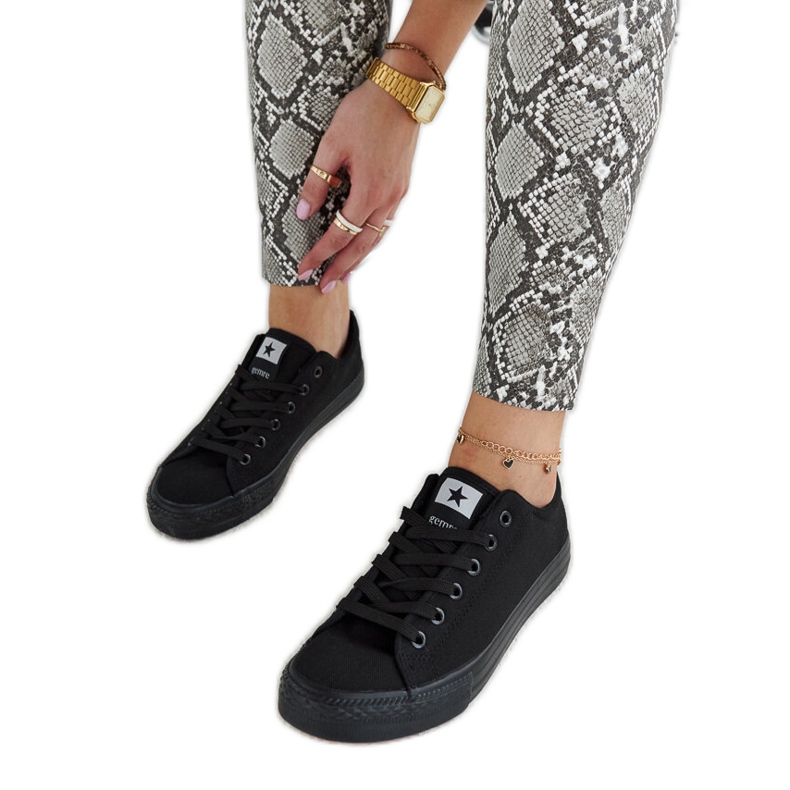 Tênis Rocky de tecido preto