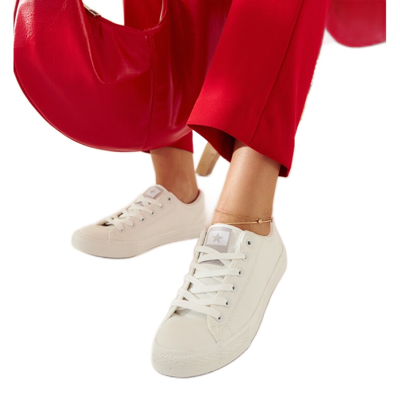 Tênis esportivos brancos Kimberlee