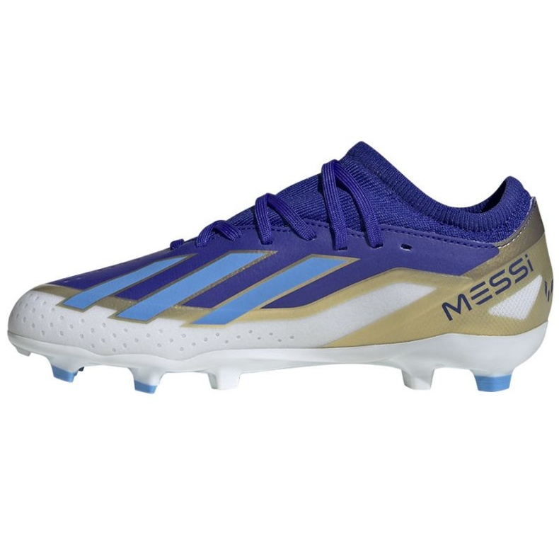 Adidas X Crazyfast League Messi Jr Fg sapatos ID0714 azul