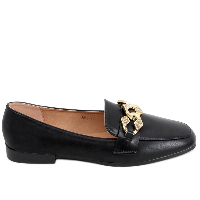 Mocassins femininos Mallow Black preto