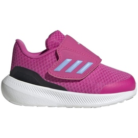 Adidas Runfalcon 3.0 Sport Running Hook-and-Loop Jr HP5860 sapatos rosa