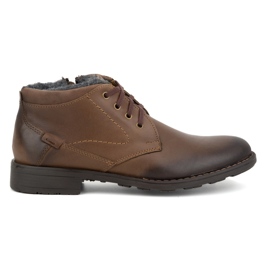 Polbut Botas isoladas C16 marrom escuro