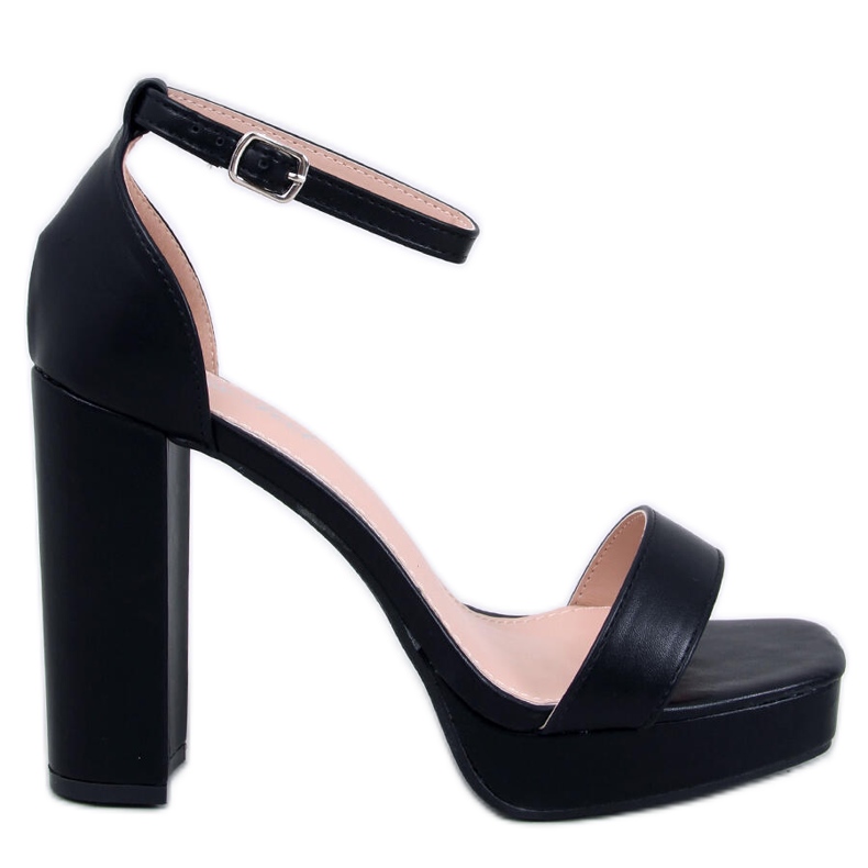 Sandálias plataforma Tayga pretas preto