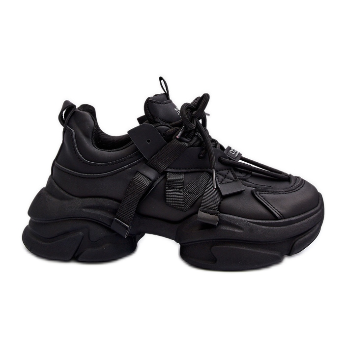 Tênis feminino com sola robusta, Windamella preto