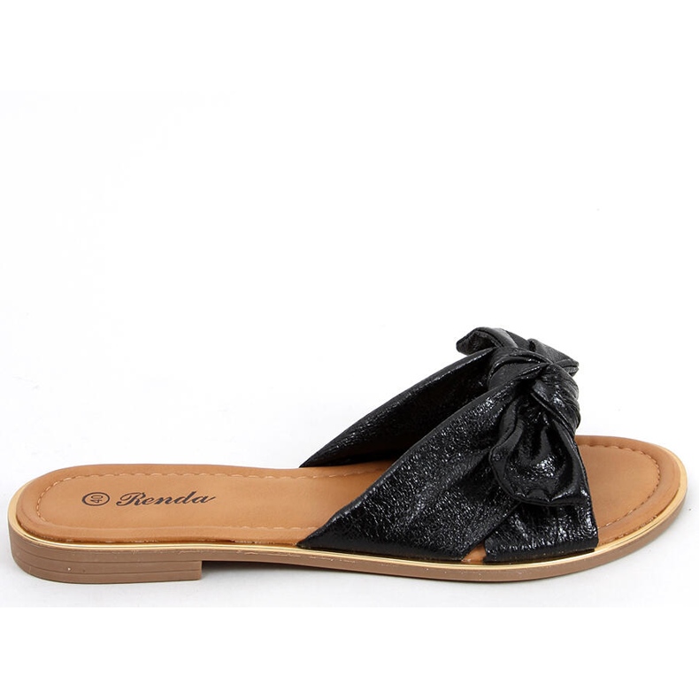 Chinelos femininos Lirio Black preto