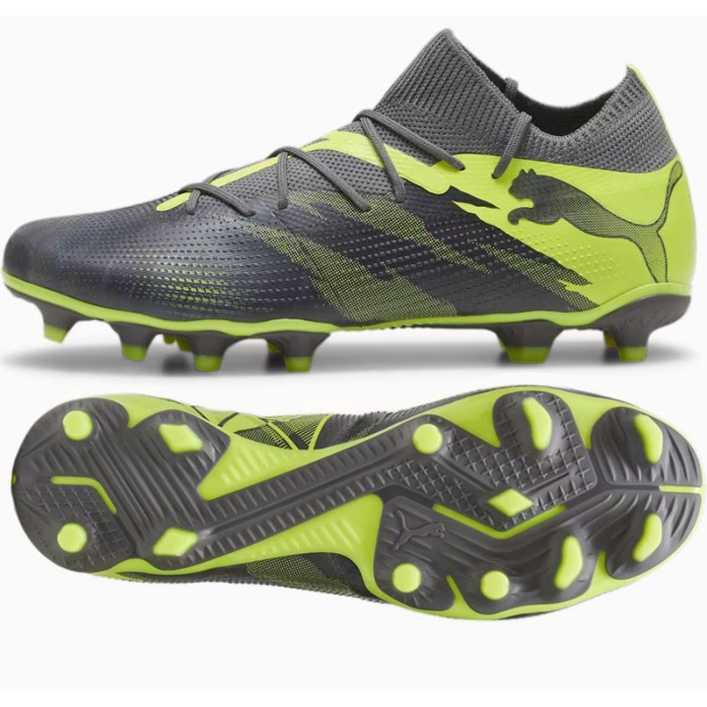 Tênis Puma Future 7 Match Rush FG/AG M 107842 01 cinza