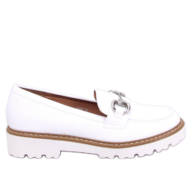 Mocassins femininos Clays White branco