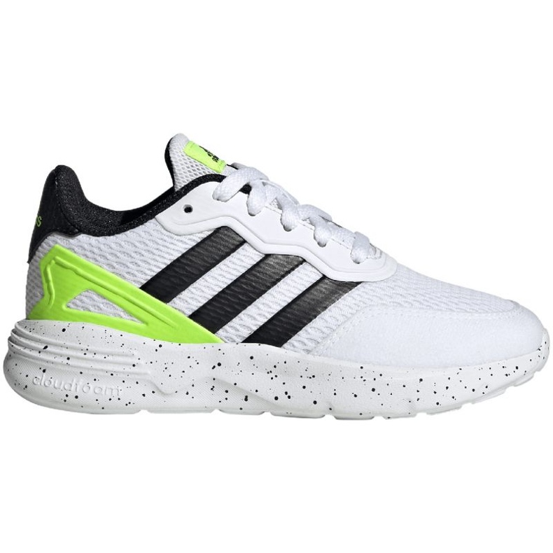 Tênis Adidas Nebzed Lifestyle Lace Running Jr IG2886 branco