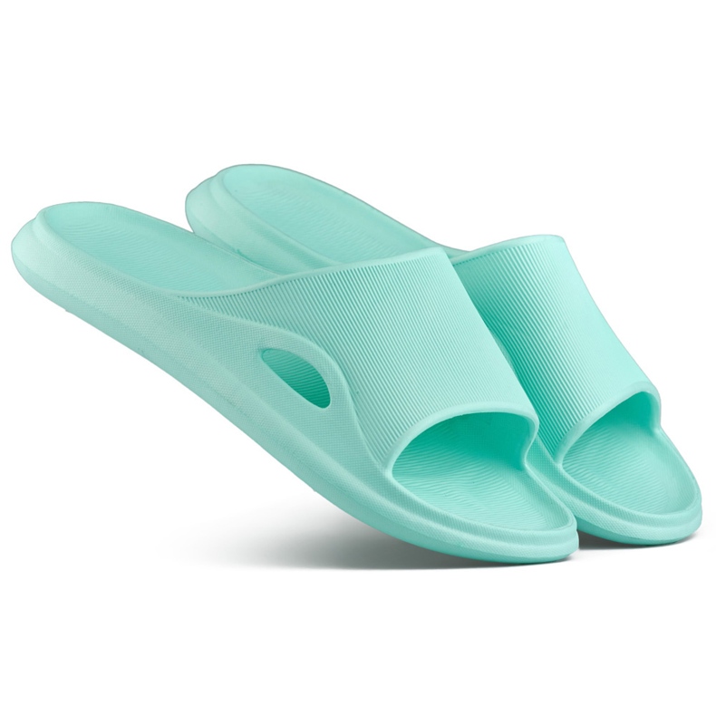 Chinelos de piscina femininos verde