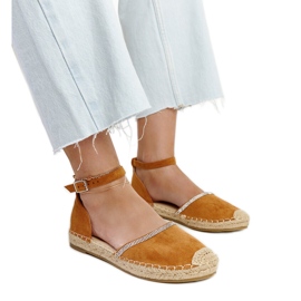 Alpercatas marrons com decoração Aydan castanho marrom