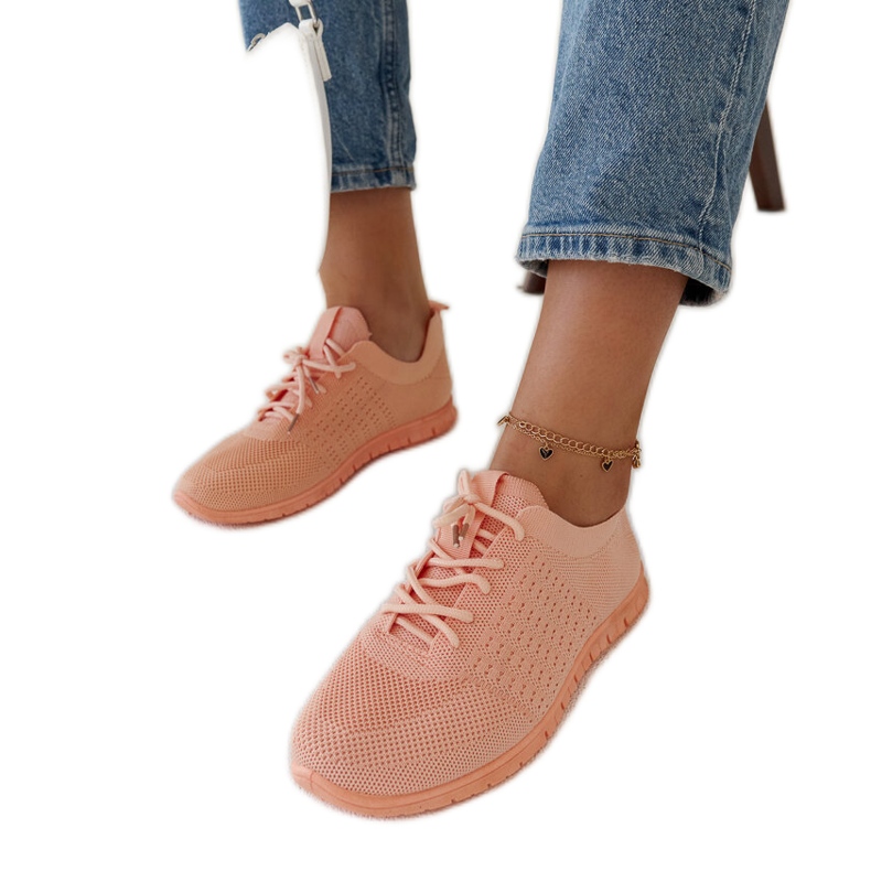 Tênis Mairago de tecido rosa