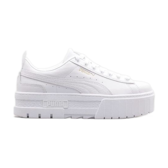 Sapatos Puma Mayze Lth Jr 384527-01 branco
