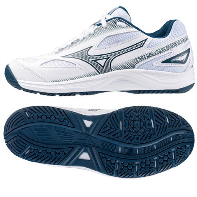 Tênis de handebol Mizuno Stealth Star 2 X1GC230721 branco