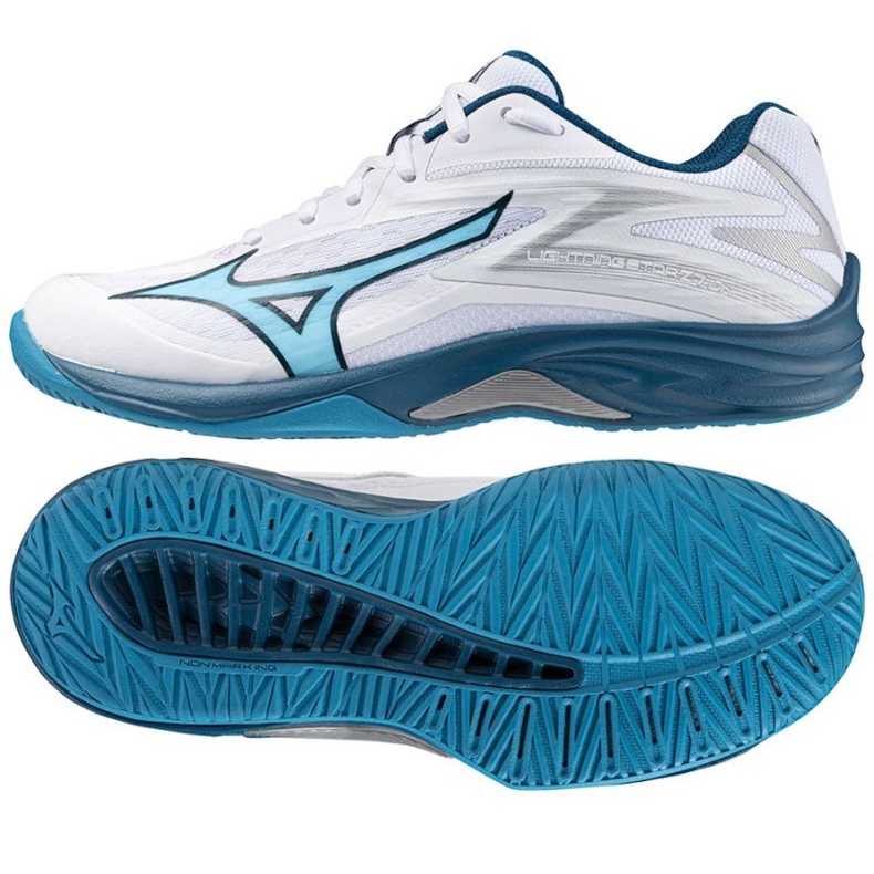 Tênis de voleibol Mizuno Lightning Star Z7 V1GD230321 branco