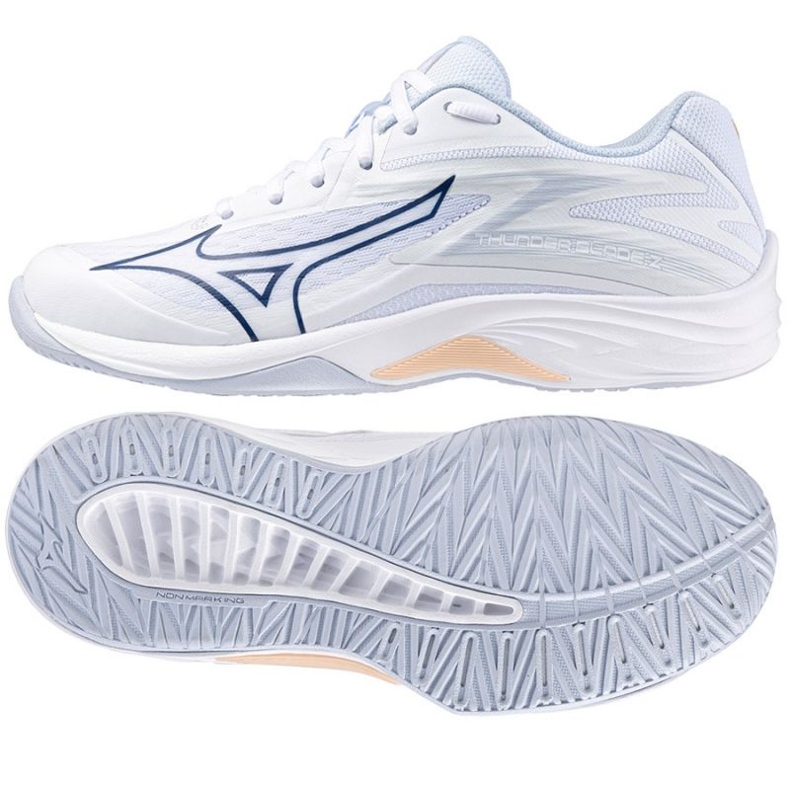 Tênis de vôlei Mizuno Thunder Blade Z V1GC237000 branco